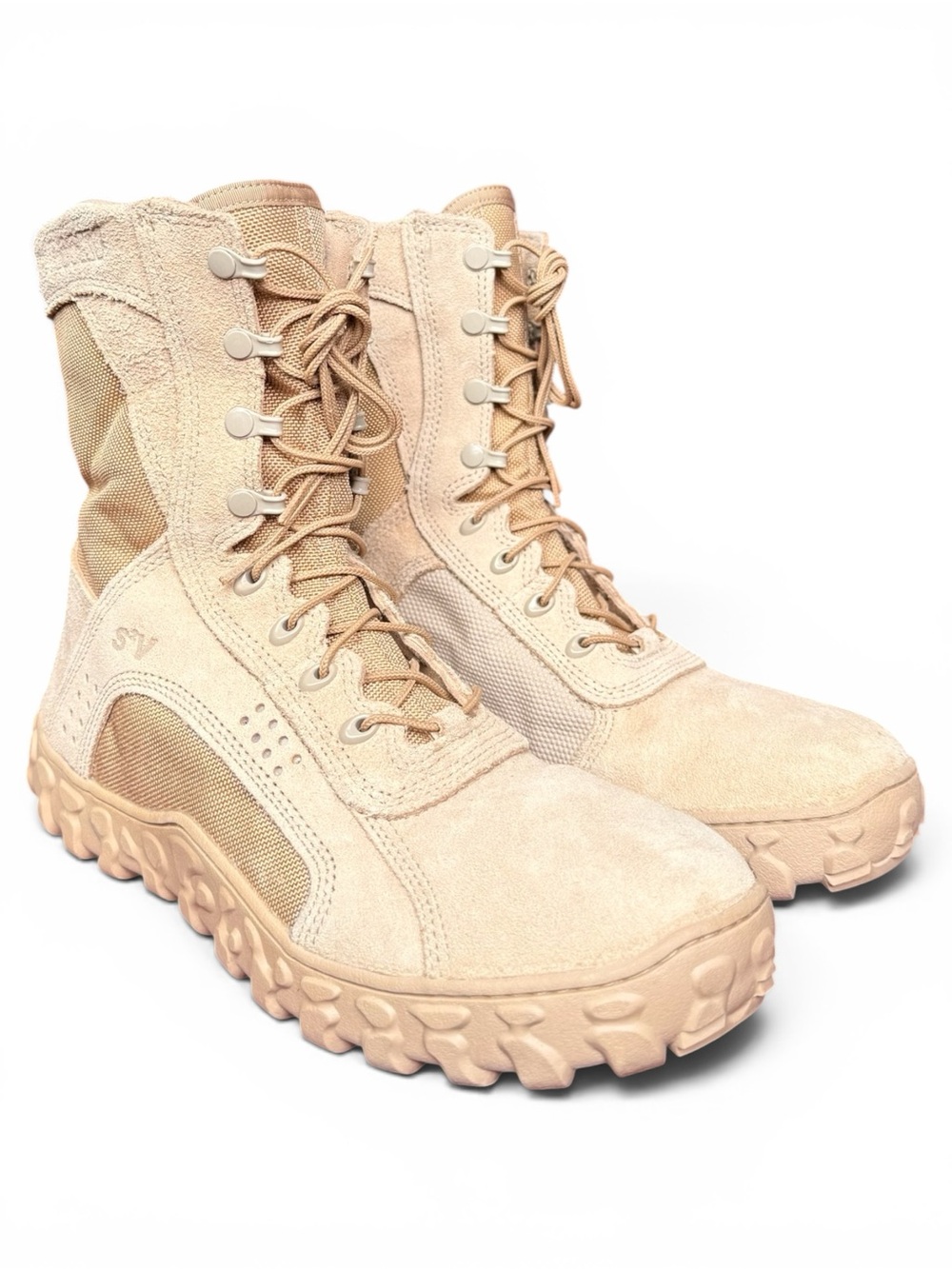 Rocky S2V Tactical Military Boots – Desert Tan – Size 12M – Made in USA